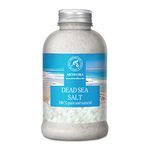 Dead Sea Salt 500g - 100% Pure and Natural - Dead Sea Salts - Best for Good Sleep - Stress Relief - Bath - Beauty - Relaxing - Bath Salts