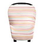 Copper Pearl Baby Car Seat Cover Canopy and Nursing Cover Multi-Use Stretchy 5 in 1 Gift "Belle"