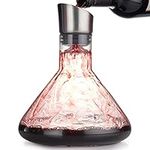 Oak & Steel - Wine Aerator Decanter, Wine Decanter with Built-in Aerator & Filter, Brush, Funnel & Cleaning Beads, 1.5L - Strong & Elegant