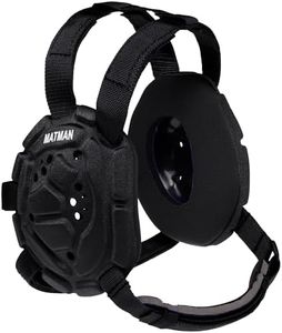 Matman Medalist Adult Wrestling Headgear – Easy-Adjust, Snug Fit Protective Headgear for Wrestling, BJJ & MMA (Black)