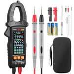 Proster Smart Digital Clamp Meter TRMS 6000counts 600A Color Screen DC AC Current Amp Tester AC/DC Voltage NCV Capacitance Test