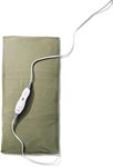 Sunbeam Moist & Dry King-Size Heating Pad, 3-Heat Settings, Beige