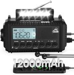 Roxicosly Wind Up Solar Radio,12000