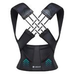 ZEDAN Neoprene Posture Corrector Belt For Men & Women | Shoulder, Back Support Belt | Back Straightener Brace For Spine & Body Posture Correction | Clavicle Support | Universal Size