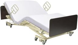 [Customize Your OWN Bed Package] Full Electric Hospital Bed for Home Use - Choose Mattress, Color, Rails and More - Ultra Low 7" - 31" Height Range, 36"-42"-48" Expandable Width, Adjustable Length