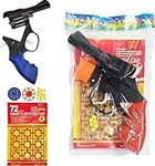 SGM 2023 cowboy cap plastic 8 shot ring 72 caps Bullet Fireworks gun firecracker toy gun for kids Classic Toy Cap Gun with Realistic Sound Effects