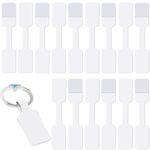 500pcs Blank Jewelry Price Tags Stickers Easy Peel Off, White Self Adhesive Price Tags Labels Small Price Stickers Bracelet Tags Pricing Stickers Blank Label Stickers Jewelry Tags for Ring, Crafts