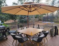 PURPLE LEAF 13ft Patio Umbrella Out