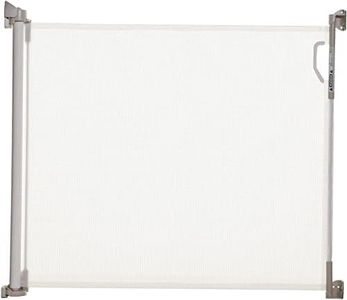 Dreambaby Retractable Gate, 140 cm Width x 81.5 cm Height, White