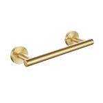 Miyili 9 Inches Hand Towel Bar Bathroom Towel Holder Kitchen Hanger SUS304 Stainless Steel Wall Mount Gold Finish, A01G23A