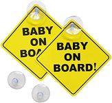 Baby on Board Sticker for Cars 2PCS