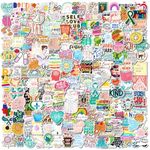 300PCS Mental Health Awareness Stickers, Mental Health Stickers, Mental Health Stickers Bulk for Doctor Kids Teens Adults, Vinyl Waterproof Stickers for Water Bottle Laptop, Therapist Gifts