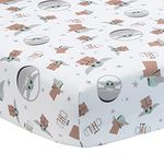 Lambs & Ivy Star Wars Mandalorian The Child/Baby Yoda/Grogu Fitted Crib Sheet