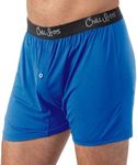 Chill Boys Performance Boxers -Cool Comfortable Men's Boxer Shorts. Soft Anti-Chafing Underwear for Men. Tagless Boxers, Blue, XL