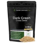 Dark Green Lawn Seed - Grass Seeds for a Green Lawn All Year Round - Hard Wearing & Fast Growing Mix - Garden Lawncare Guy