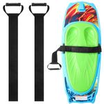 Maiteenly 2 Pcs Replacement Padded Kneeboard Strap Boating Shock Water Strap for Sport Kneeboard Strap Replacement for Waterboarding Kneeling Boarding Knee Surfing