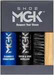 SHOE MGK Clean & Protect Shoe Care Kit Shoe Cleaner & Conditioner, Water & Stain Repellent, and Brush