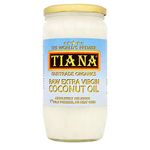 TIANA Fairtrade Organic Raw Extra Virgin Coconut Oil, Voted UK no.1 for Skin, Hair and Cooking, 750ml