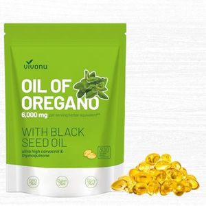 VivoNu Oil Of Oregano Capsules, Black Seed Oil