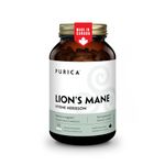 PURICA Lion's Mane Micronized Mushrooms, 120 Veggie Capsules 60-Day Supply - Cognitive Health, Focus and Memory Support, Full Spectrum, Made in Canada