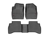 WeatherTech FloorLiner for 2021-2022 Chevorlet Trailblazer All Wheel Drive - Set - Black