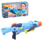 Water Guns for Kids Ages 6, 8, 12+, Adults Super Water Blaster Soaker Squirt Guns, 4 Jet Modes Powerful Pump-Action Crossbows Gun, Long Range Water Pistol Toy Gifts for Summer Beach Pool Yard Games