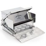 Grandpa's Feeders Automatic Chicken Feeder - Sturdy Galvanized Steel Poultry Feeders - Rat Proof & No Spill with Weatherproof Lid - Standard Size for 6-12 Chickens 10 days (20lb Feed)