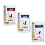 Royal Canin Veterinary Cat Food - RENAL MIXED PACK - Beef, Chicken And Tuna 36x85g Bulk Buy Mixed Pack Premium Wet Cat Food For Feline’s With Chronic Kidney Disease