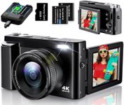 4K Digital Camera for Photography, 