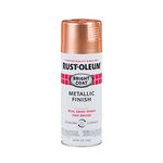 Rust-Oleum 314417 Stops Rust Bright Coat Metallic Color Spray (11 Oz, Copper)