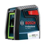 Bosch Professional GLL 30 G Line Laser 10m Green Laser Self Levelling (Blue)