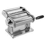 Atlas Marcato Pasta Machine, Chrome, Includes Pasta Cutter, Hand Crank, and Instructions