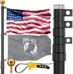 25FT Telescoping Flag Pole for Outs