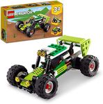 LEGO® Creator 3in1 Off-Road Buggy 31123 Building Kit; Features a Skid Loader and ATV (All-Terrain Vehicle) for Kids Aged 7+