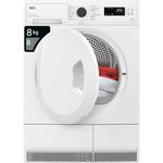 AEG 5000 Condenser Tumble Dryer 8kg TXC508B2B, Freestanding Condenser Dryer 8kg Load, Anticrease, Delay Start, Cotton and Delicate Programmes, Interior light, Class B, White