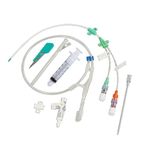 Mowell Central Venous Double Lumen Catheter 7F X 6.29" (16cm) polyurethane with integral wing set (Seldinger technique)