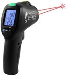 Sper Scientific 800111 Advanced Infrared Thermometer with Dewpoint 20:1 / 605ºF - Surface Temperature, Ambient Humidity, Audible Alarm - 4 pc