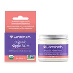 Lansinoh Organic Nipple Balm for Breastfeeding, USDA Certified Organic, Breastfeeding Essentials, 56 Grams