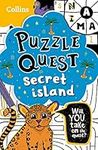 Secret Island: Solve more than 100 puzzles in this adventure story for kids aged 7+ (Puzzle Quest)