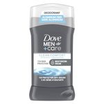 Dove Men + Care Deodorant Stick aluminum-free deodorant formula for 72H protection Clean Comfort with ¼ moisturizing cream 85 g