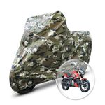 Neodrift 'JungleMax' Bike Cover for Bajaj Pulsar N250 (All-Weather Motorcycle Protection, Water & UV Resistant, Dustproof, Windproof).