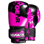 Revgear - Pinnacle Boxing Glove (Pink/Black, 12 OZ)