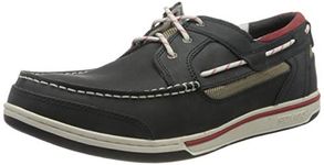 Sebago Triton Three Eyelets Nbk Boat Shoes, Men’s Boat Shoes, Blue (Blue Navy 908), 12 UK (47 EU)