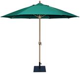 Tropishade 11' Sunbrella Patio Umbrella with Forest Green Cover