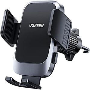 UGREEN Universal Car Phone Holder, Vent Car Phone Mount Holder Thick Case Friendly, 1s Release and Lock, Cell Phone Holder Car with Stable Hook Compatible with iPhone 16 15 4-7.2 inches All Phones