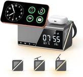 4URPC 6-in-1 Alarm Clock Wireless C
