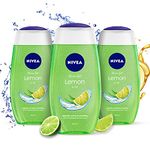 NIVEA Lemon and oil 250ml Body Wash (Pack of 3)| Shower Gel with Scent of Lemon and Care Oil | Pure Glycerin for Instant Soft & Summer Fresh Skin|Microplastic Free |Clean, Healthy & Moisturized Skin