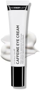 The INKEY List Caffeine Eye Cream, Reduce Eye Puffiness and Dark Circle, Blur Fine Lines, 0.5 fl oz