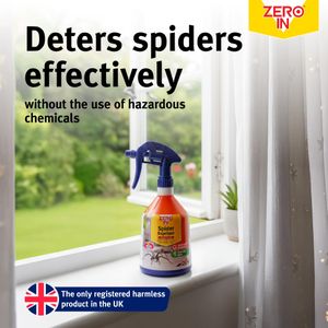 Zero In Spider Repellent Spray Twin Pack, 500ml – Indoor Pest Control