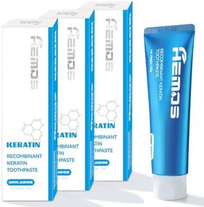 【3-Pack】 World-First Recombinant Keratin Toothpaste, 2-Minute Hemostatic,Improves Mouth ulcers and gingivitis, Removing Dental Plaque, Toothpaste Gum Repair, Whitening Toothpaste